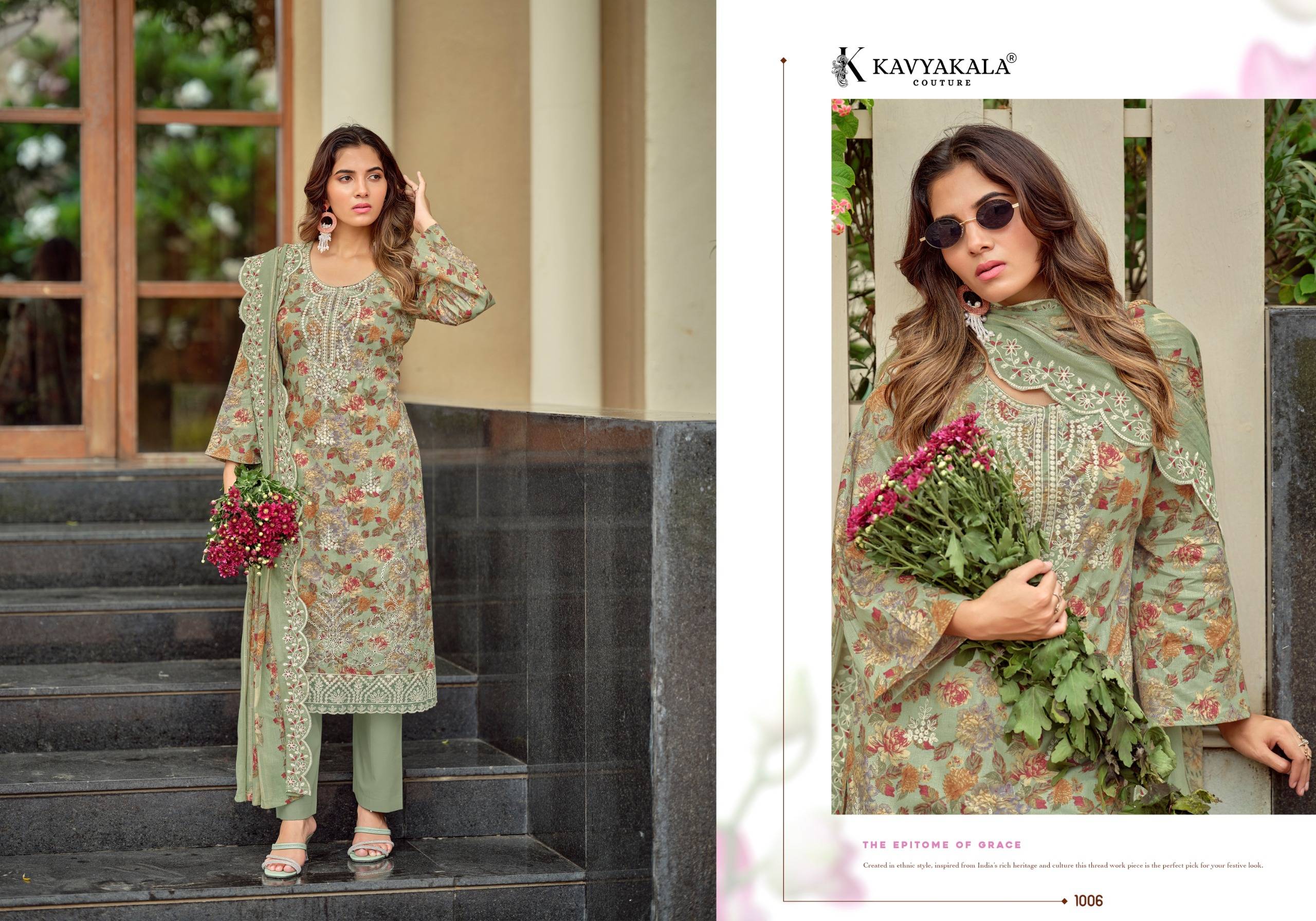   NIRMOHI Vol 4 By KAVYA‎‎ KALA 1001 To 1008 Series Beautiful Festive Suits Stylish Fancy Colorful Casual Wear & Ethnic Wear Heavy Cotton Lawn Print Dresses At Wholesale Price